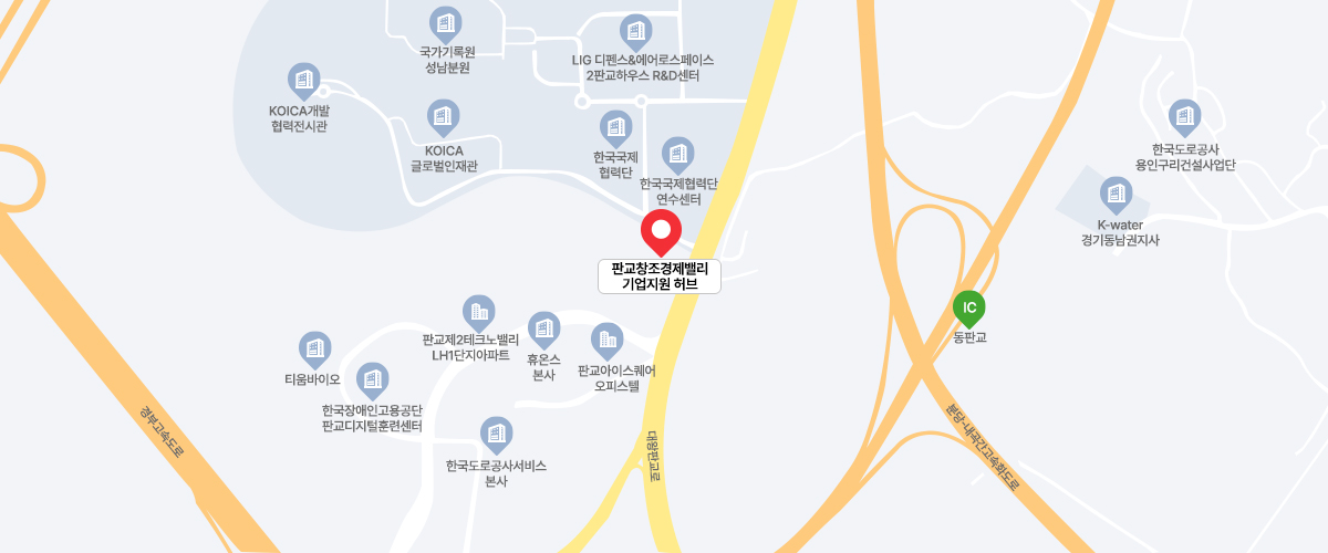 메타버스허브 찾아오시는길 약도